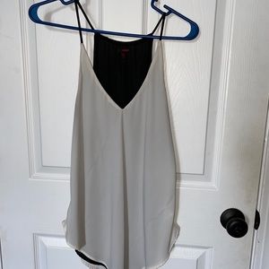 Bingo white and blank tank top